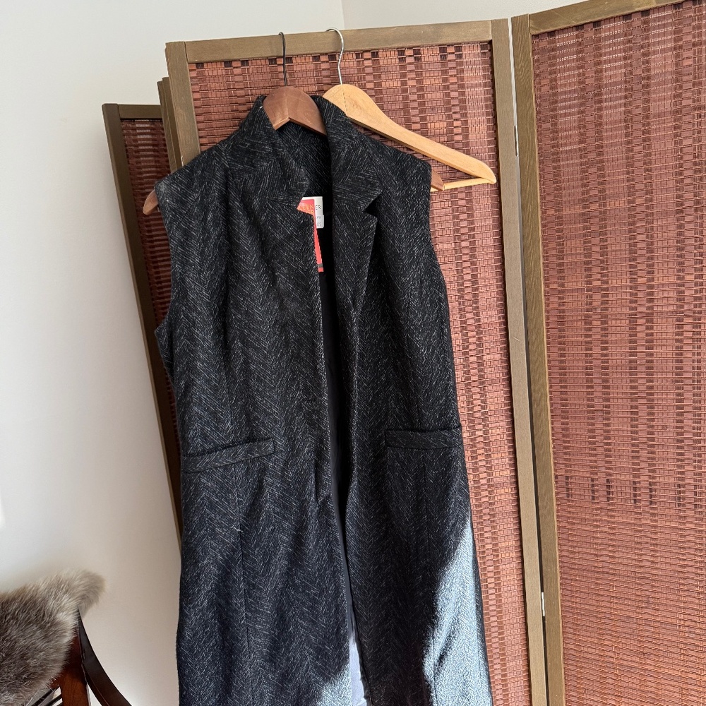 EILEEN FISHER Tweed Vest